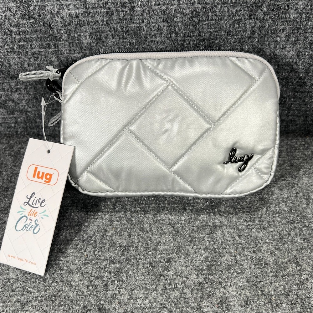 Lug Couple SE Convertible Crossbody‎ Bag Silver New with Tags